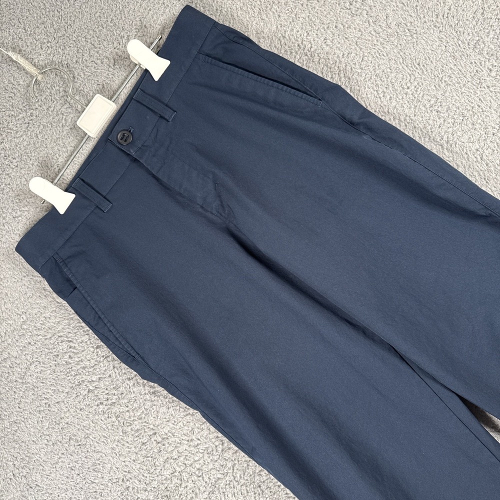 Lululemon Pants Men's 31 (34X28) Navy Blue Relaxed-Tapered Smooth Twill Trouser